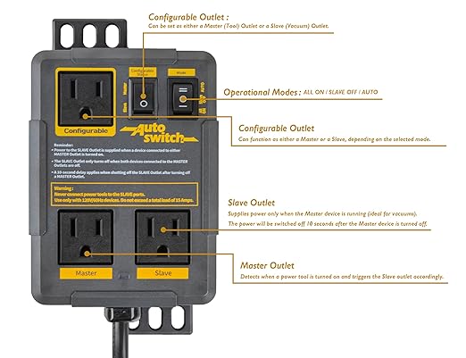 O'SKOOL Configurable Automatic Vacuum Switch