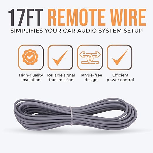 Elite Audio Premium 8 Gauge CCA Amplifier Installation Wiring Amp Kit, 1000
