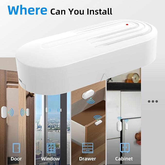 Daytech Wireless Door Chimes When Door Opens