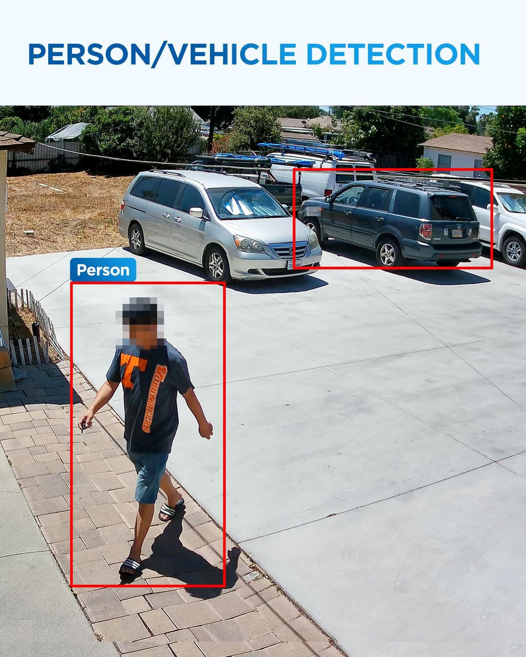 4covr 5mp poe ip security bullet camera outdoor, close-up detail