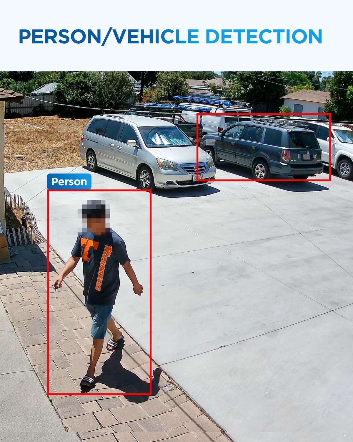 4covr 5mp poe ip security bullet camera outdoor, close-up detail