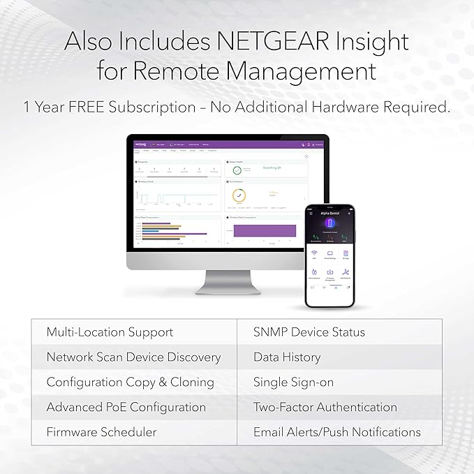 NETGEAR 26-Port PoE Gigabit Ethernet Smart Switch