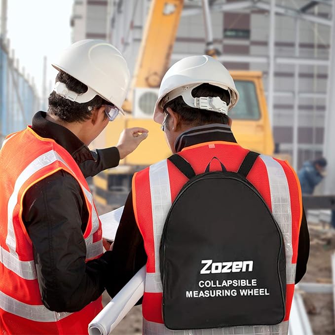 Zozen Measuring Wheel, Folding Portable Distance Measuring in Feet, Double