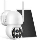 Solar Security Camera Outdoor Wireless WiFi Pro, 4MP Color Night Vision