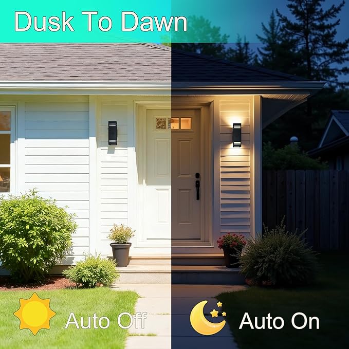 Motion Sensor Outdoor Wall Lights