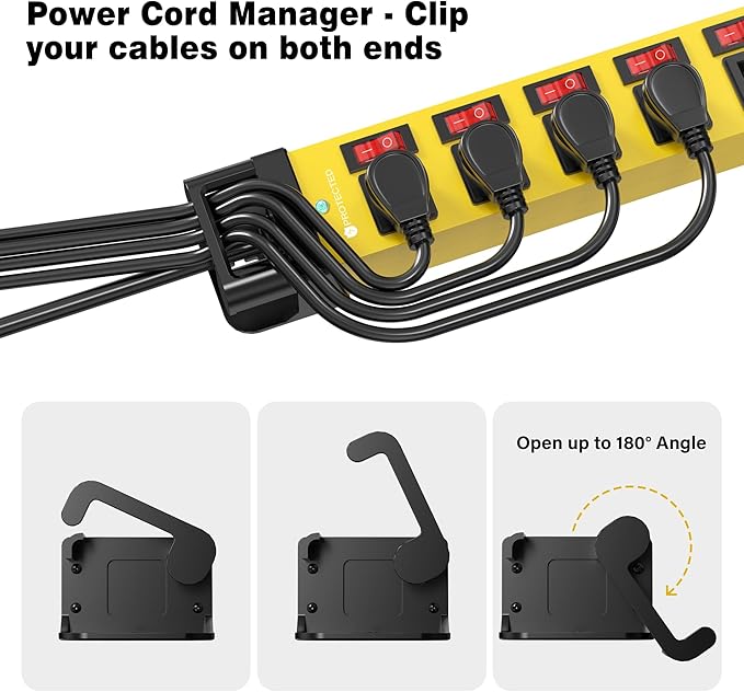 Power Strip with Individual Switches