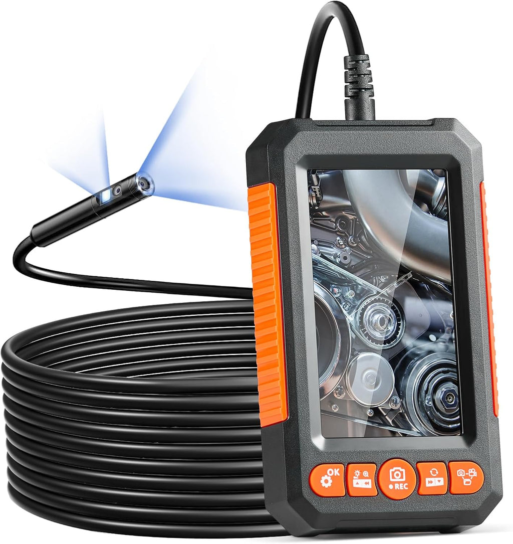 vevor endoscope camera with light, dual lens industrial, view 9