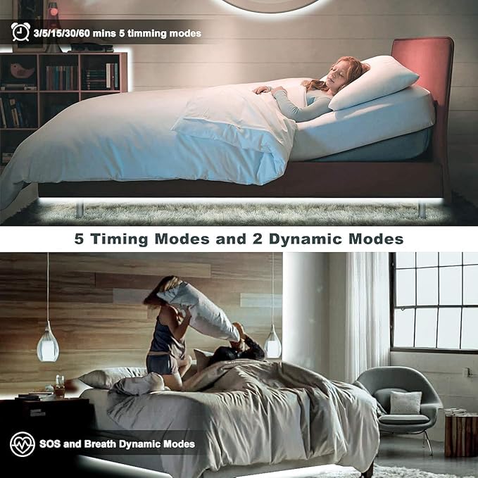 MY BEAUTY LIGHT LED Strip Lights Warm White, 32.8ft Dimmable LED Light Strip