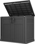 Large Outdoor Storage Shed, Heavy Duty Weatherproof Storage Cabinet