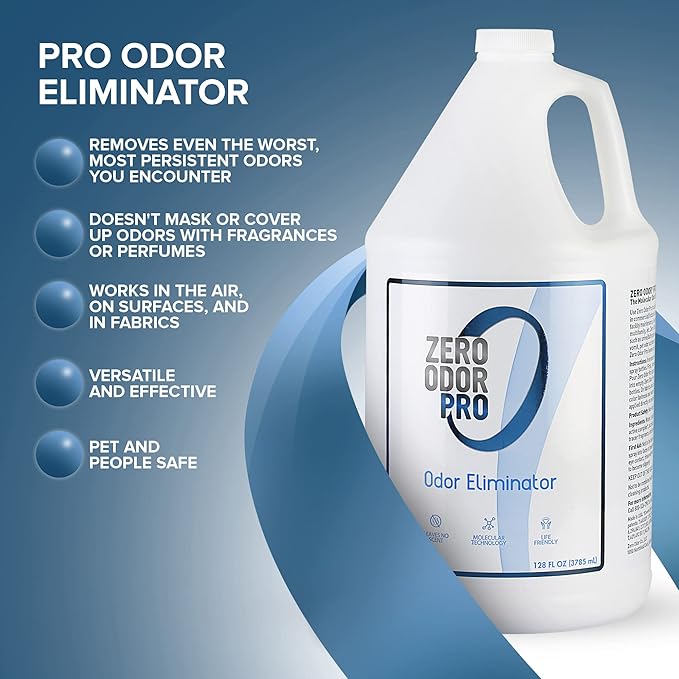 Zero Odor Pro - Commercial Strength Odor Eliminator & Neutralizer, Air Freshener