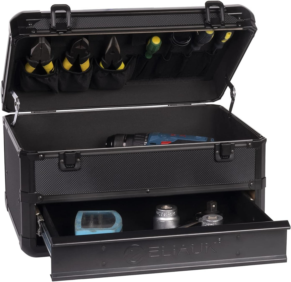 E ELIAUK Tool Box Tool Organizer Storage Cabinet Carry Case Toolbox with Drawers
