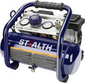 Stealth Air Compressor 2 Gallon, 3/4 HP Oil-Free Compressor, Less than 60dB Ultra Quiet Electric Air Compressor,Max 125 PSI Pressure for Tire Inflation,Nailing,Home DIY Project(SAQ-1234)