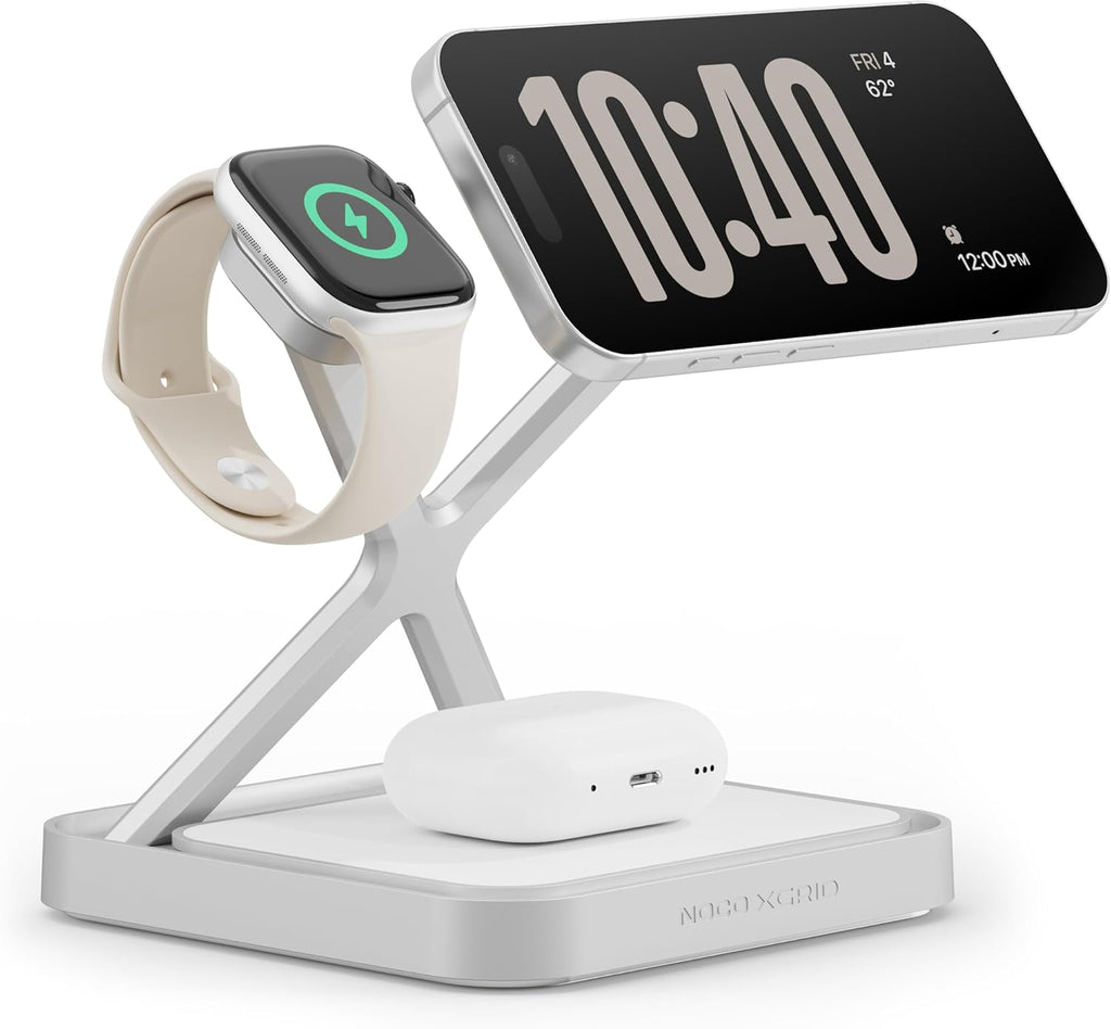NOCO XGrid XDS3: 3-in-1 Wireless Charging Stand – Charging Station