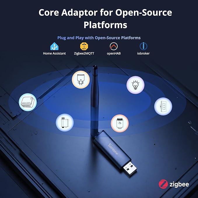 SONOFF Zigbee 3.0 USB Dongle Plus MG24, Zigbee Gateway
