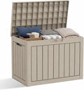 Resin Deck Box Waterproof Outdoor indoor Storage Box 50 Gallon