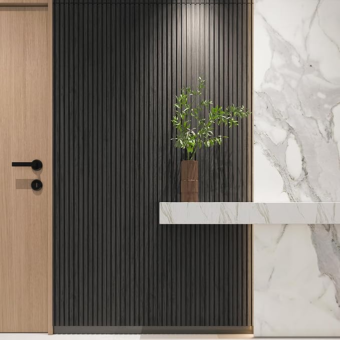 Art3d Slat Wood Wall Paneling for Interior and Ceiling Decoration