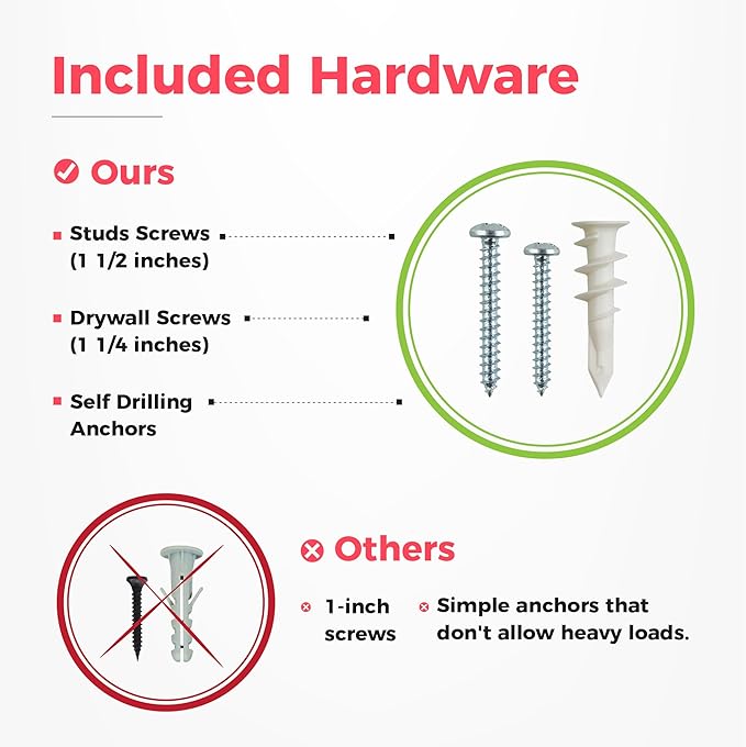 TIDYME Garage Wall Organizer | 96" Heavy-Duty Tool Storage Rack | Adjustable