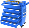 Rolling Tool Chest with Wheels, 5 Drawers Metal Tool Box(Assembly Required)