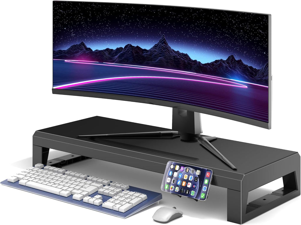 Computer monitor stand Laptop Desk Shelf & Monitor Riser ，21.6 inches long desk