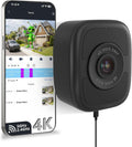 abetap 8MP 4K Window-Mounted Security Camera, Ultra-Clear Color Night Vision