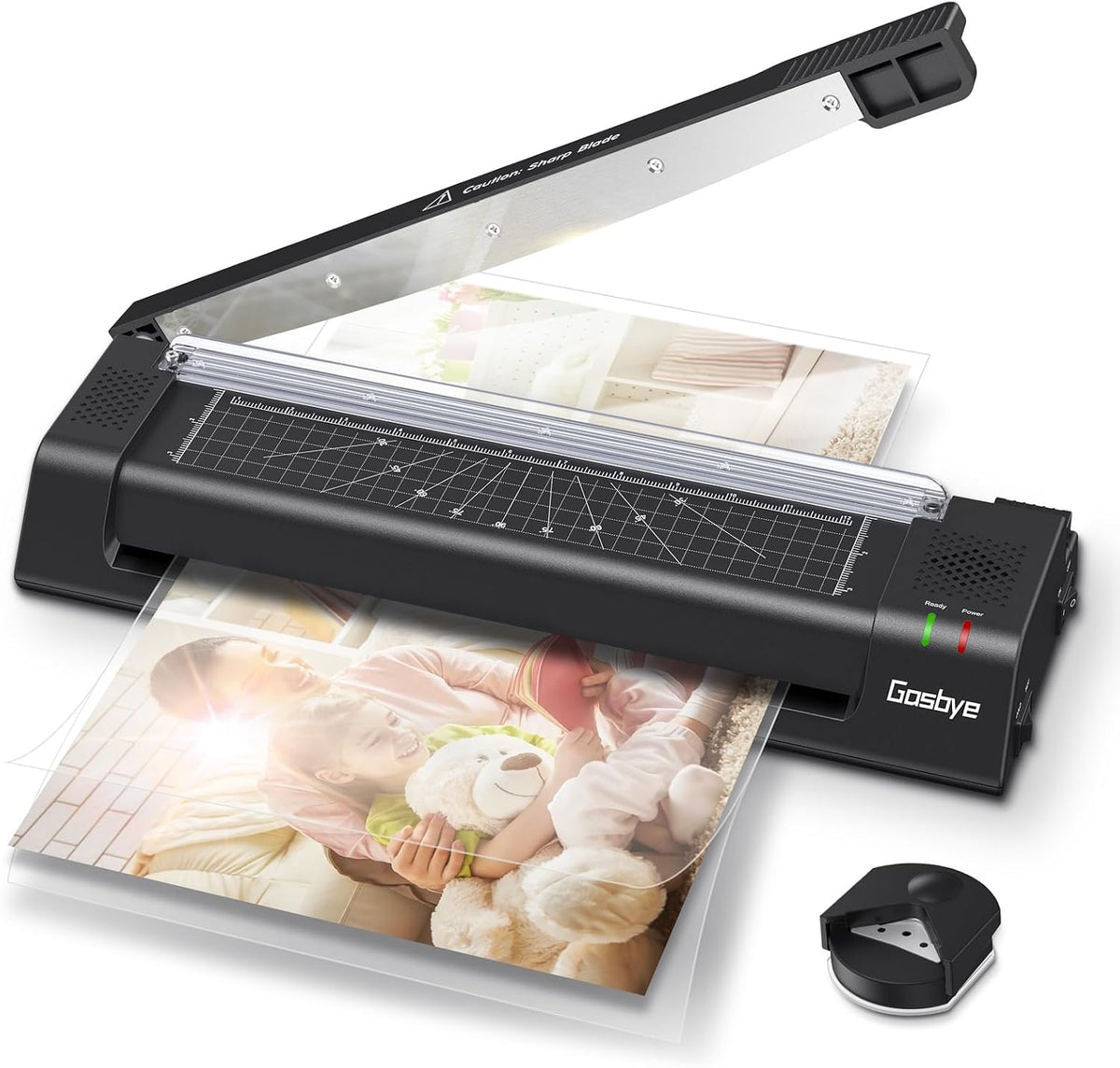 Gasbye Laminator Machine, 13-Inch Thermal Laminator