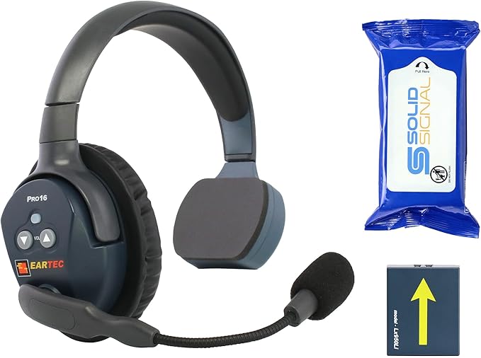 Eartec Ultralite PRO16-SR Single Ear Add-On or Replacement Remote Headset