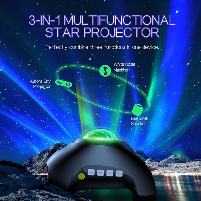 Northern Galaxy Light Aurora Projector