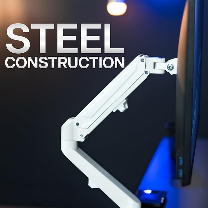 VIVO Heavy Duty Single Monitor Tension Arm