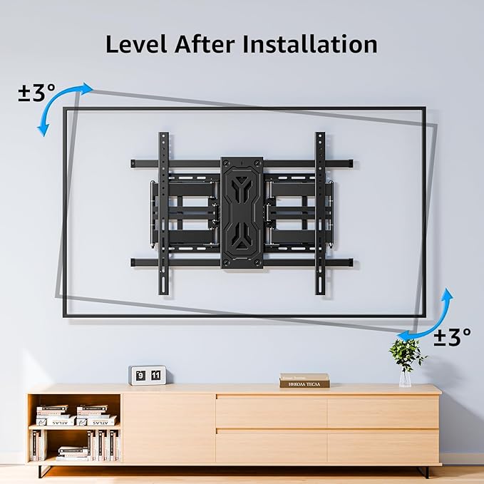 MOUNTUP Heavy Duty Full Motion TV Wall Mount