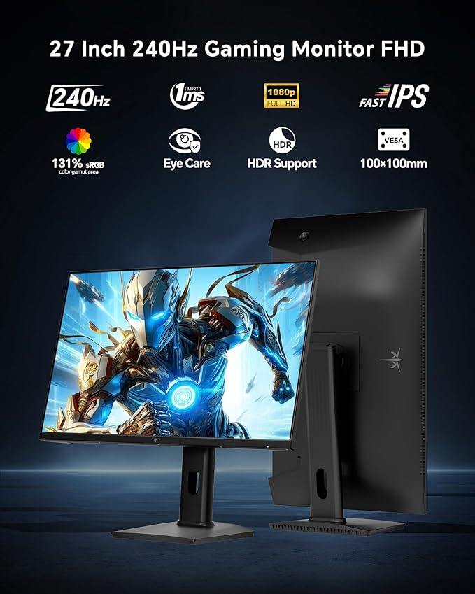 KTC 27 Inch 240Hz Gaming Monitor