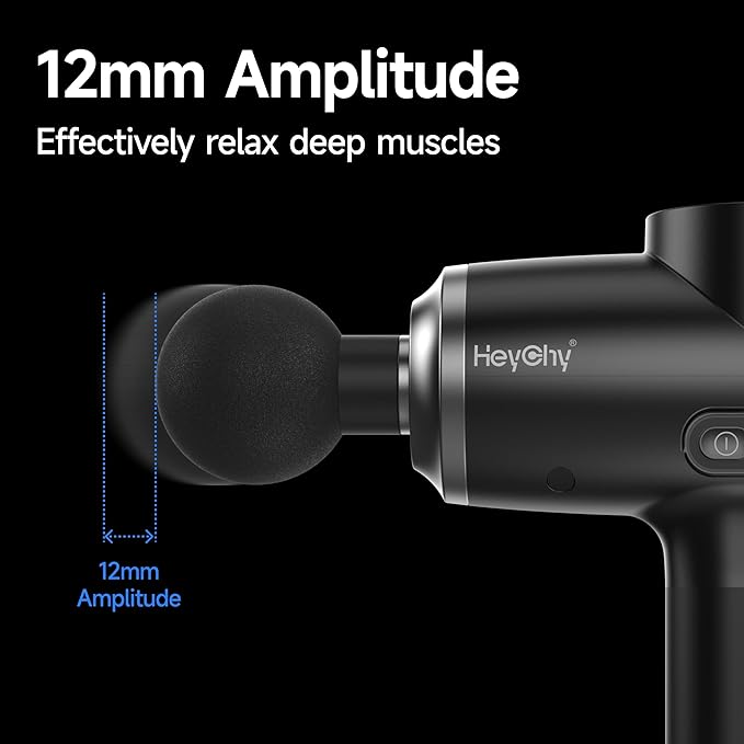 HEYCHY Percussion Massage Gun Deep Tissue