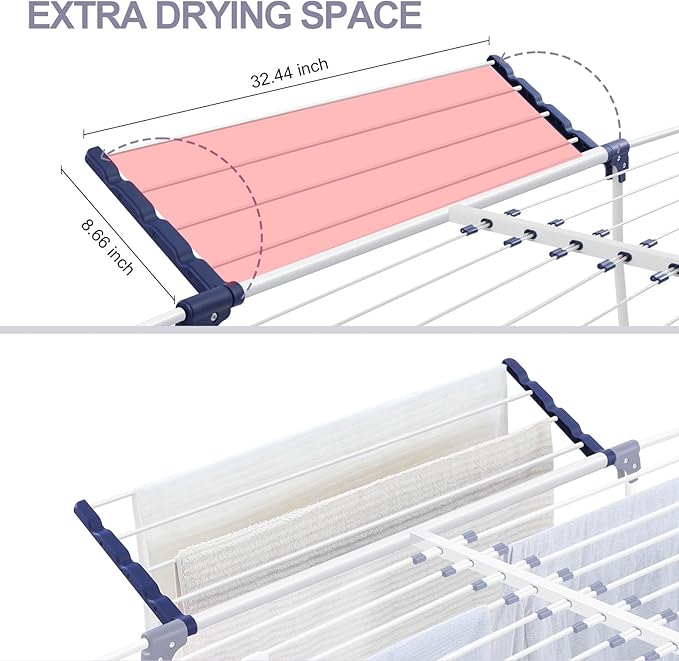 APEXCHASER Clothes Drying Rack