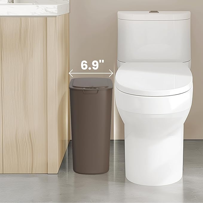Cesun Motion Sensor Trash Can, 5 Gallon Automatic Bathroom Garbage Can
