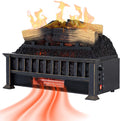 Country Living Electric Fireplace Logs, 20” LED Electric Fireplace Inserts