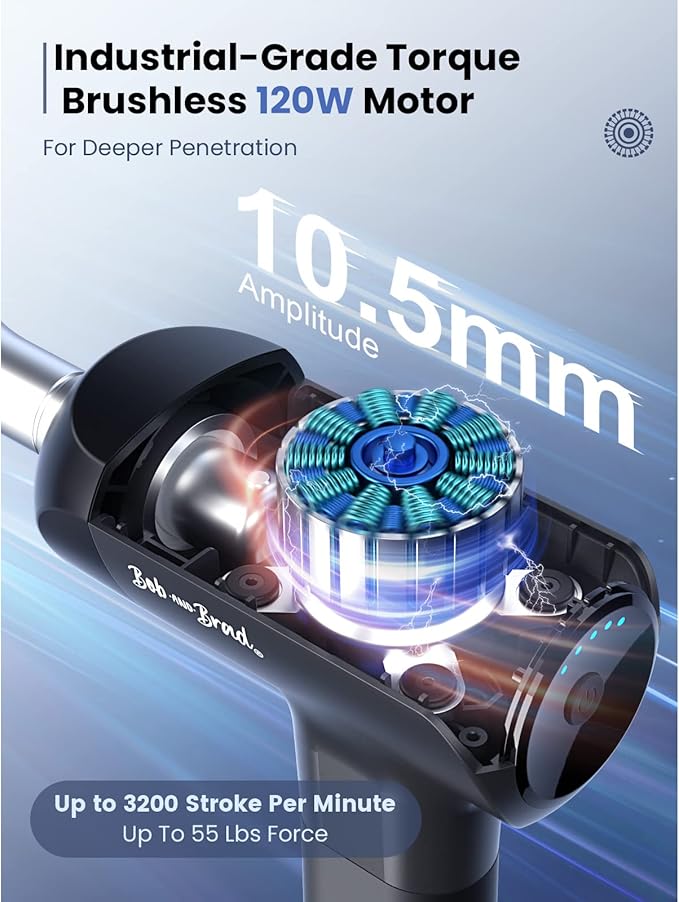 BOB AND BRAD X6 Pro Massage Gun Deep Tissue Percussion