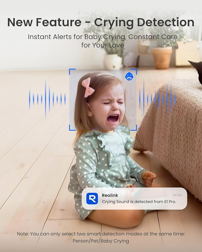 REOLINK E1 Pro 3K PT Wi-Fi Indoor Camera