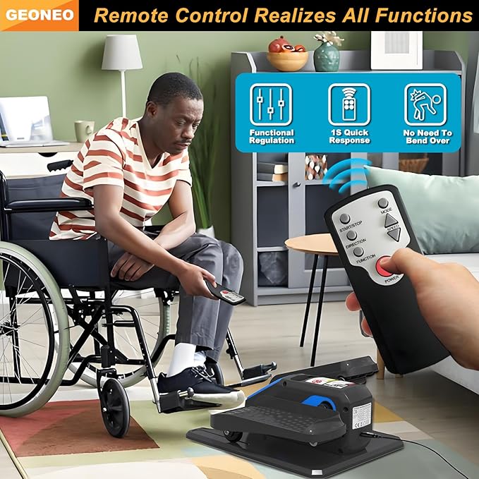 Under Desk Elliptical Machine, Electric Elliptical Exerciser