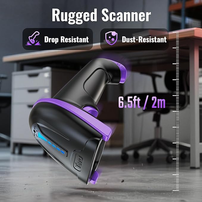 Tera Barcode Scanner Wireless Versatile 2-in-1