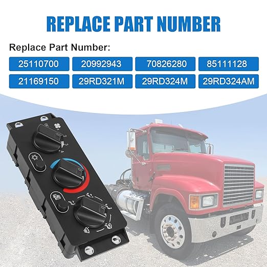 A/C Heater Climate Control Module Compatible