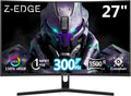 Z-Edge 27 inch Curved Gaming Monitor, FHD 1080P 300Hz 240Hz PC Monitor