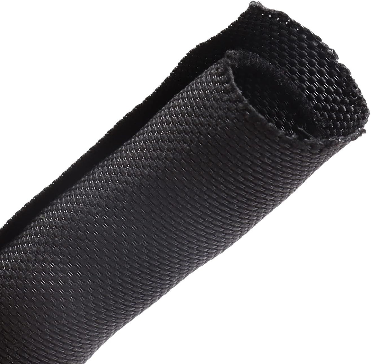 Sonoreboom Braided-Wiring-Loom Black Mesh Woven Split-Sleeves
