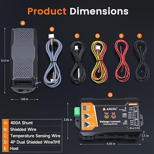 ANCEL BM1000 Bluetooth Battery Monitor