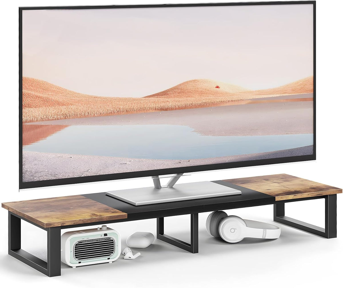 aboxoo 47" TV Riser for 32-60 inch TV, TV Riser Stand Shelf, Tabletop TV Stand