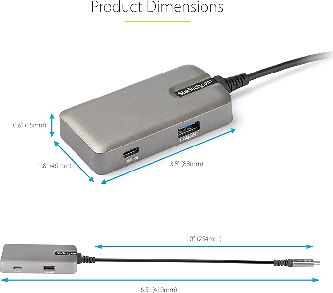 StarTech.com 4-in-1 USB C Hub
