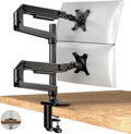Ergounion Dual Monitor Mount, Holds Screens up to 40 Inches and 25 lbs
