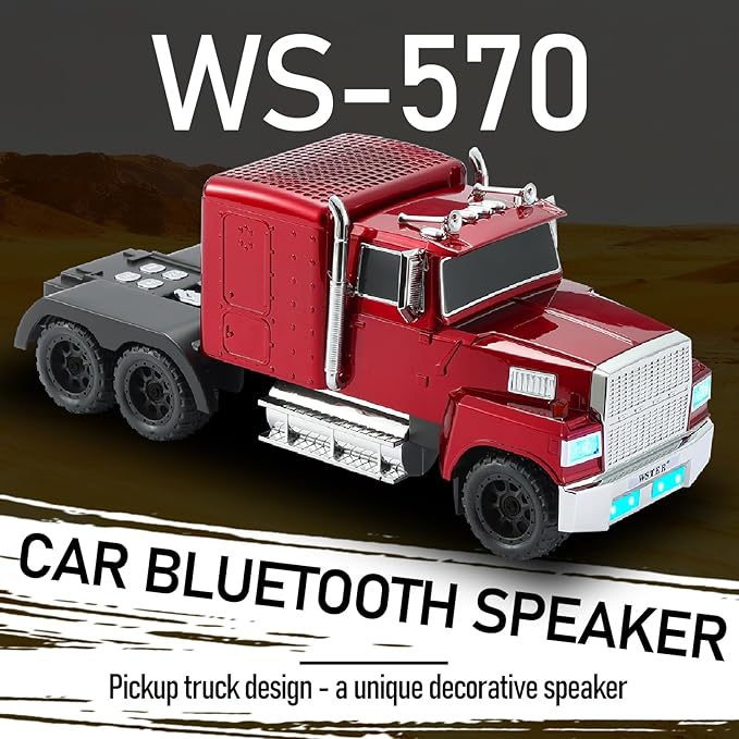 WSTER American Truck Bluetooth Speaker