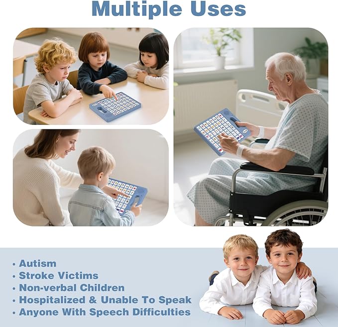 Joyreal AAC Device for Autism, Non Verbal Communication Tools for Speech
