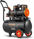 VEVOR 6.3 Gallon 2 HP Air Compressor, Max 116PSI, Oil Free Compressor Tank