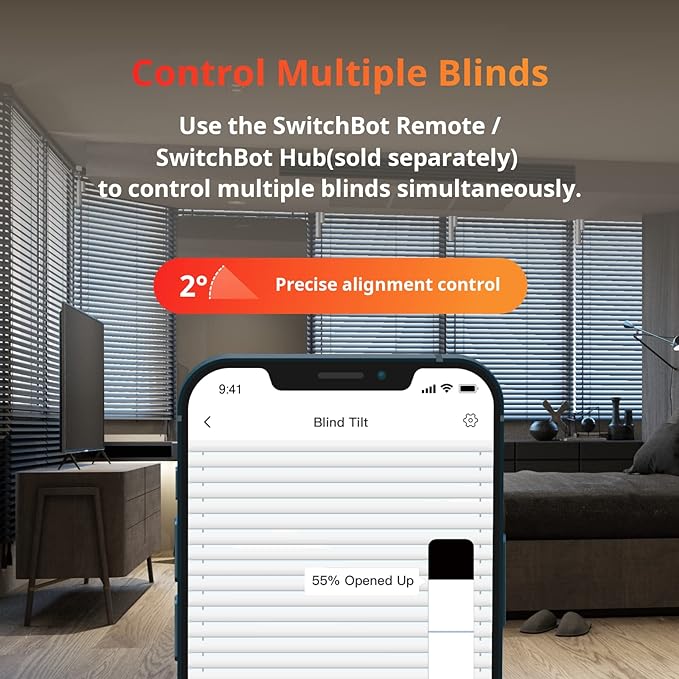 SwitchBot Blind Tilt Motorized Blinds