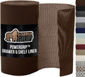 GORILLA GRIP powerGRIP Drawer Shelf and Cabinet Liner, Thick Strong Hold